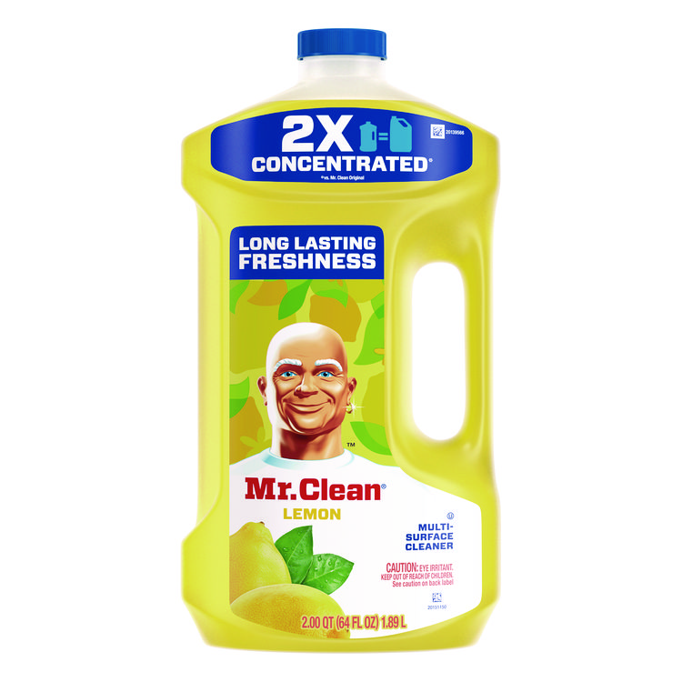 Mr. Clean Multipurpose Cleaning Solution, Lemon Scent, 64 oz Bottle (PGC11290)