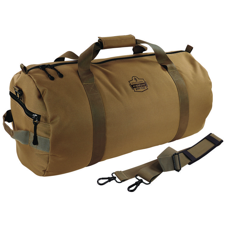ergodyne Arsenal 5020P Gear Duffel Bag, 12 x 23 x 12, Khaki (EGO13335)