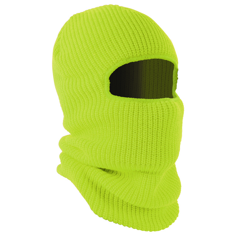 ergodyne N-Ferno 6829 Freezer Balaclava Face Mask, Acrylic, One Size Fits Most, Lime (EGO16966)