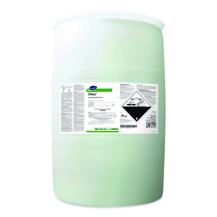 Diversey Dibac, Chlorine Scent, 55 gal Drum (DVO08500470)