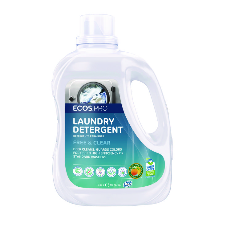 ECOS PRO Laundry Detergent Liquid, 170 oz Bottle (EOPPL937102EA)