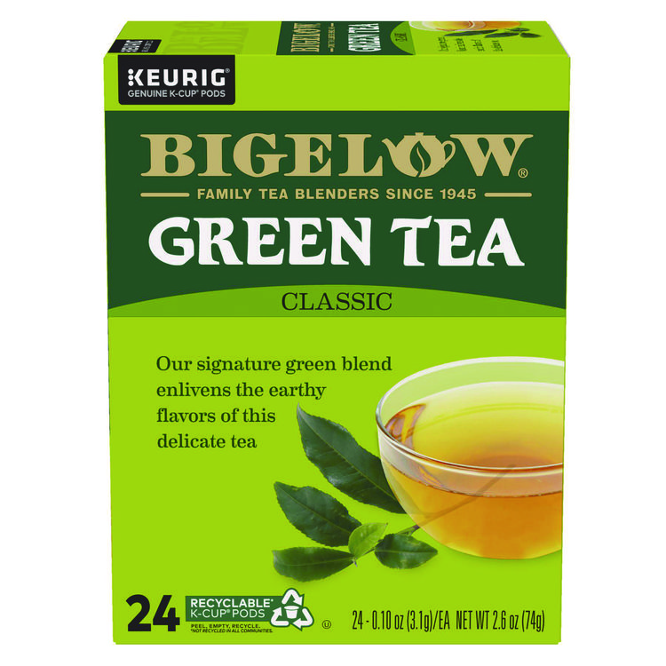 Bigelow Green Tea K-Cup Pack, 24/Box (GMT6085)