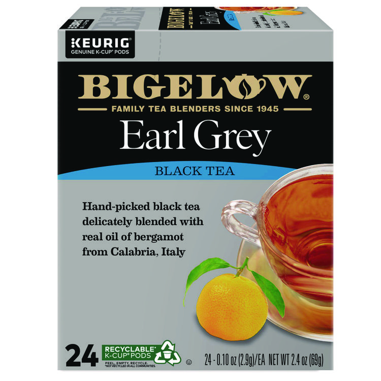 Bigelow Earl Grey Tea K-Cup Pack, 24/Box (GMT6082)