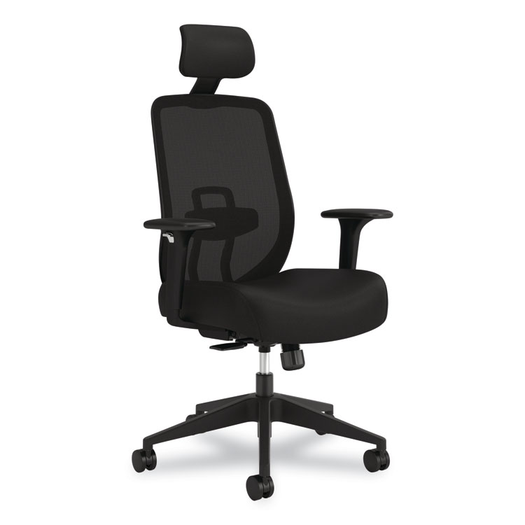HON Altern Mesh Mid-Back Task Chair, 17.95 to 21.1 Seat Height, Black Seat, Black Back, Black Base (HONALTT1UMBLK)