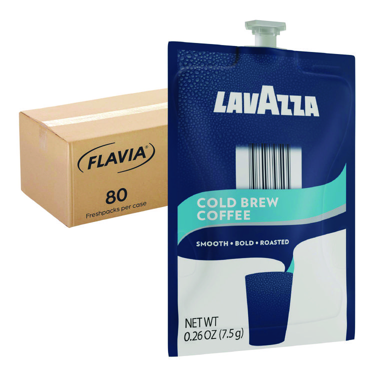 FLAVIA Cold Brew Coffee Freshpack, 80/Carton (LAV48059)