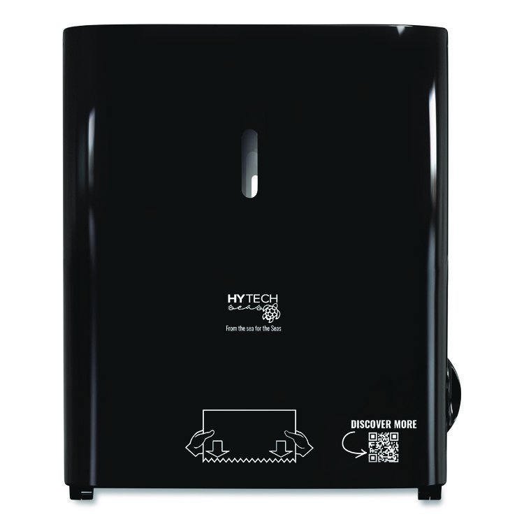 Papernet Hy Tech Towel Dispenser, Manual, 12.4 x 9.3 x 16.5, Black (SOD419484)