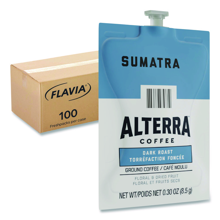 FLAVIA Alterra Sumatra Coffee Freshpack, 100/Carton (LAV48017)
