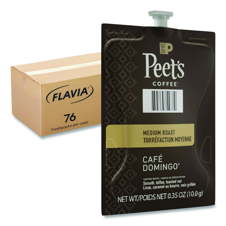 FLAVIA Peet's Coffee Cafe Domingo Freshpack, 76/Carton (LAV48035)