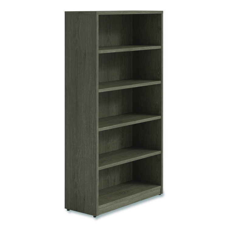 Alera Alera Seville Bookcase, Five-Shelf, 36w x 14d x 65h, Walnut (ALESVBC6536WA)