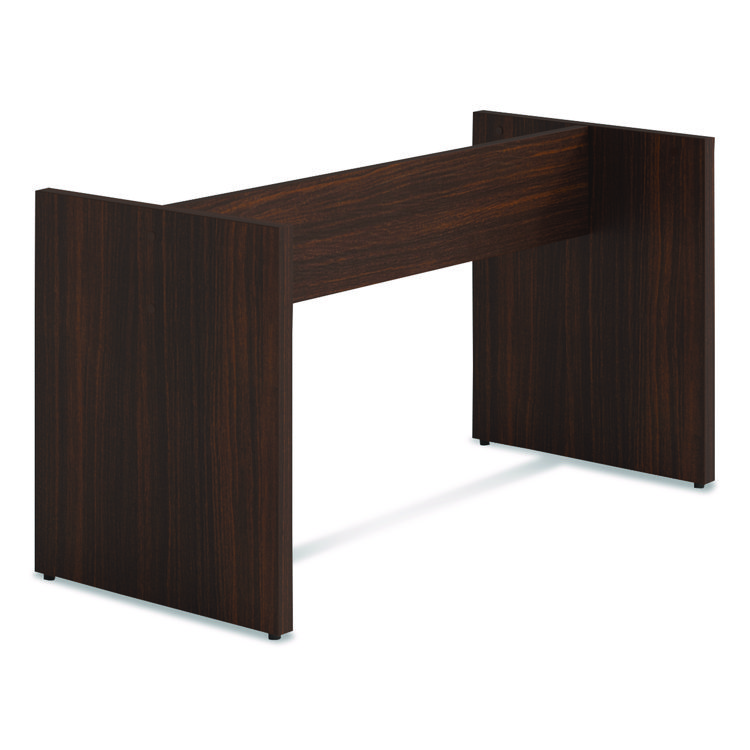 Alera Alera Seville 96" Wide Conference Table Base, 50w x 22d x 28h, Mahogany (ALESV9648MYBS)