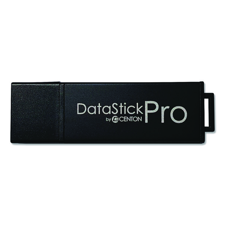 Centon DataStick Pro USB 3.2 Type A Flash Drive, 256 GB, Black (CELS1U3P6256G)