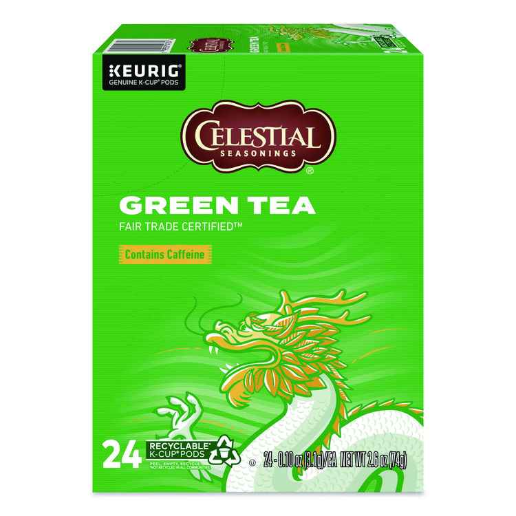 Celestial Seasonings Green Tea K-Cups, 24/Box (GMT14734)