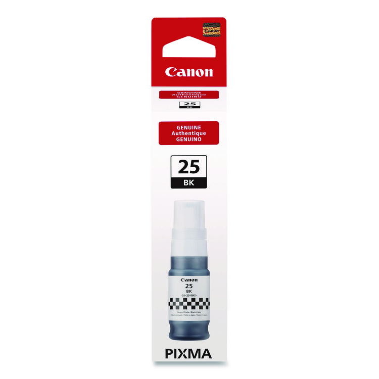 Canon 6280C001 (GI-25) Ink Bottle, Black (CNM6280C001)