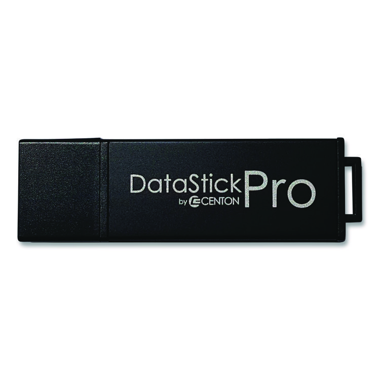 Centon DataStick Pro USB 3.2 Type A Flash Drive, 32 GB, Black (CEL388754)