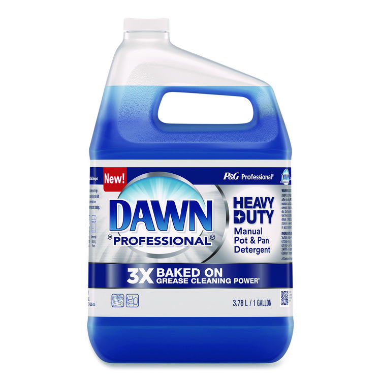 Dawn Professional Heavy-Duty Manual Pot and Pan Dish Detergent, Original Scent, 1 gal Bottle (PGC8728)