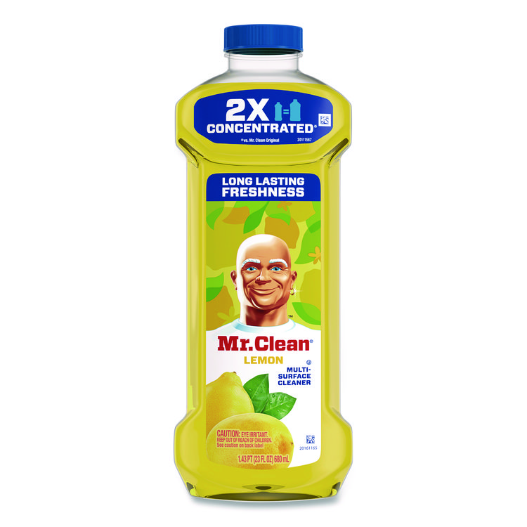 Mr. Clean Multipurpose Cleaning Solution, Lemon Scent, 23 oz Bottle (PGC11292EA)
