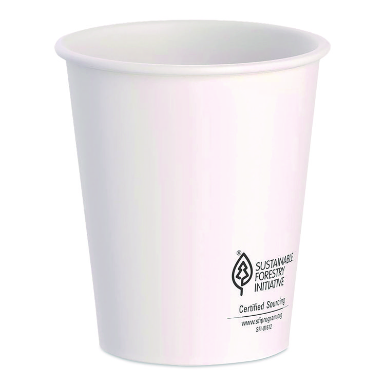 Dart ThermoGuard Paper Hot Cup, 12 oz, White, 30/Pack (SCCDWTG12WPK)