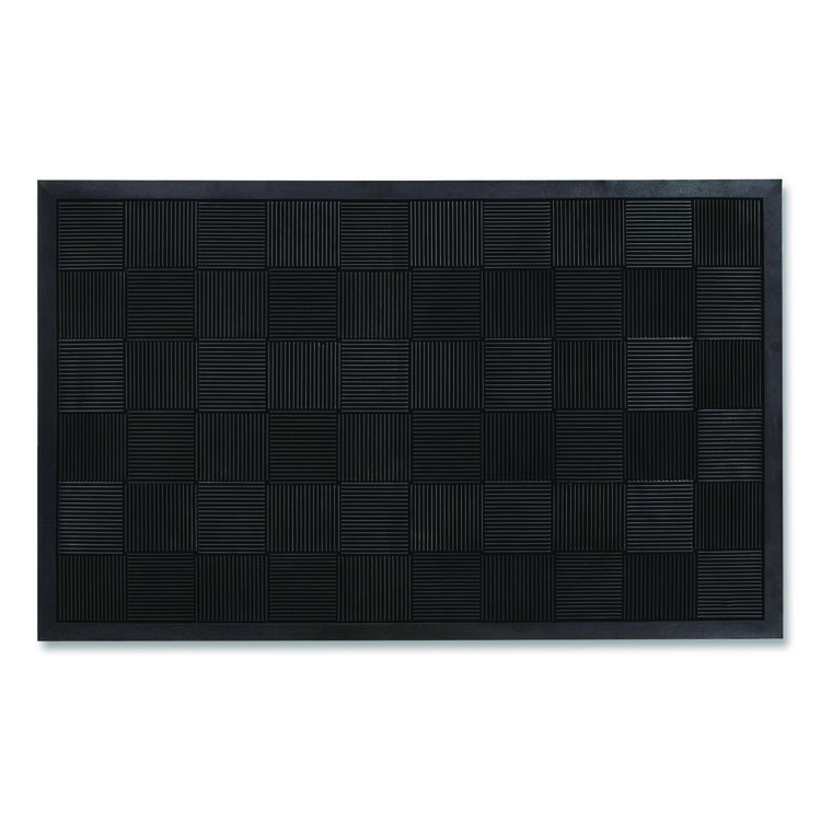 Guardian Parquet Wiper Scraper Mat, 36 x 60, Black (MLLPARQUET3X5)