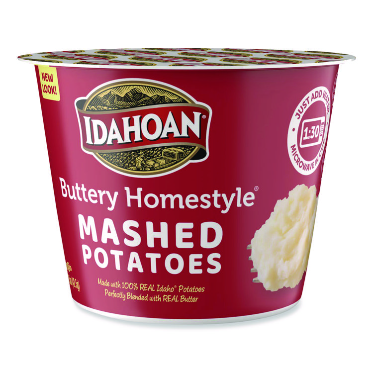 IDAHOAN FOODS LLC Buttery Homestyle Mashed Potatoes, 1.5 oz Cup, 10/Carton (IDHIDA33141)