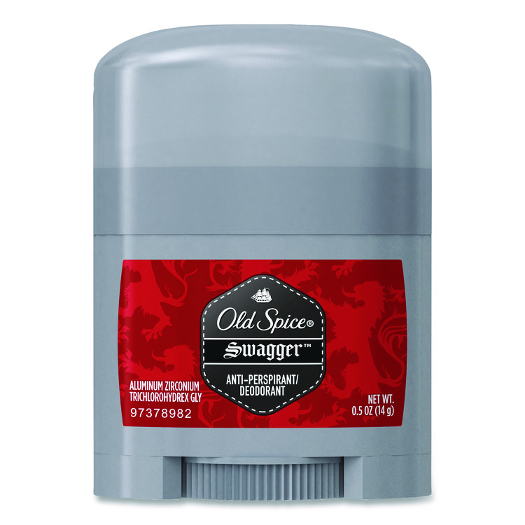 Old Spice Red Collection Swagger Antiperspirant and Deodorant for Men, 0.5 oz, 24/Carton (OLS01643CT)