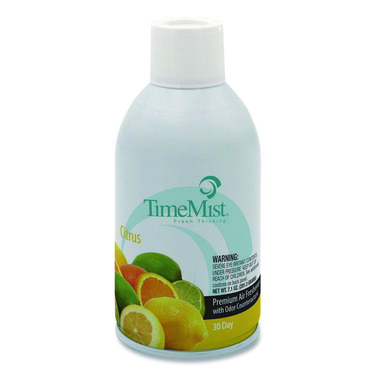 TimeMist Premium Metered Air Freshener Refill, Citrus, 7.1 oz Aerosol Spray (TMS1042781EA)