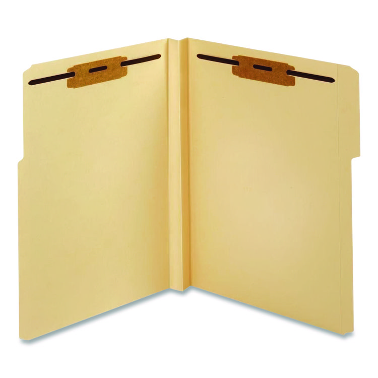 Pendaflex Manila Fastener Folders, 1.5" Expansion, 2 Fasteners, Letter Size, Manila Exterior, 50/Box (PFX24595)