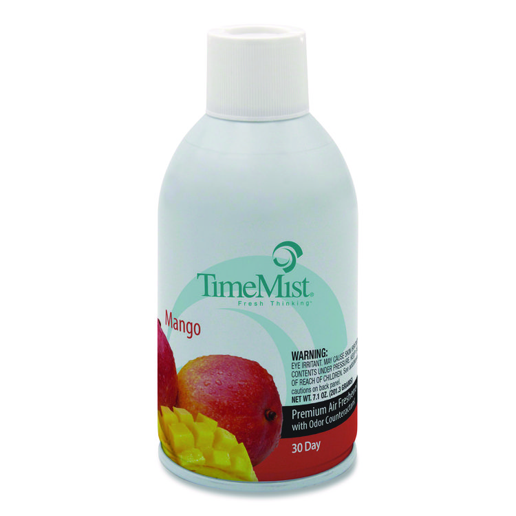 TimeMist Premium Metered Air Freshener Refill, Mango, 7.1 oz Aerosol Spray (TMS1042810EA)