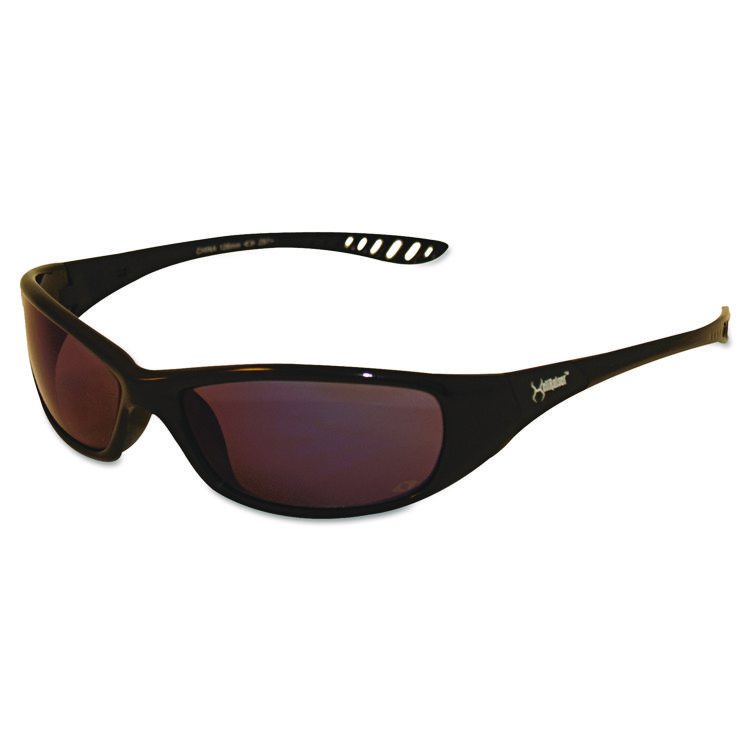 KleenGuard V40 HellRaiser Safety Glasses, Black Frame, Photochromic Light-Adaptive Lens (ANS25716)