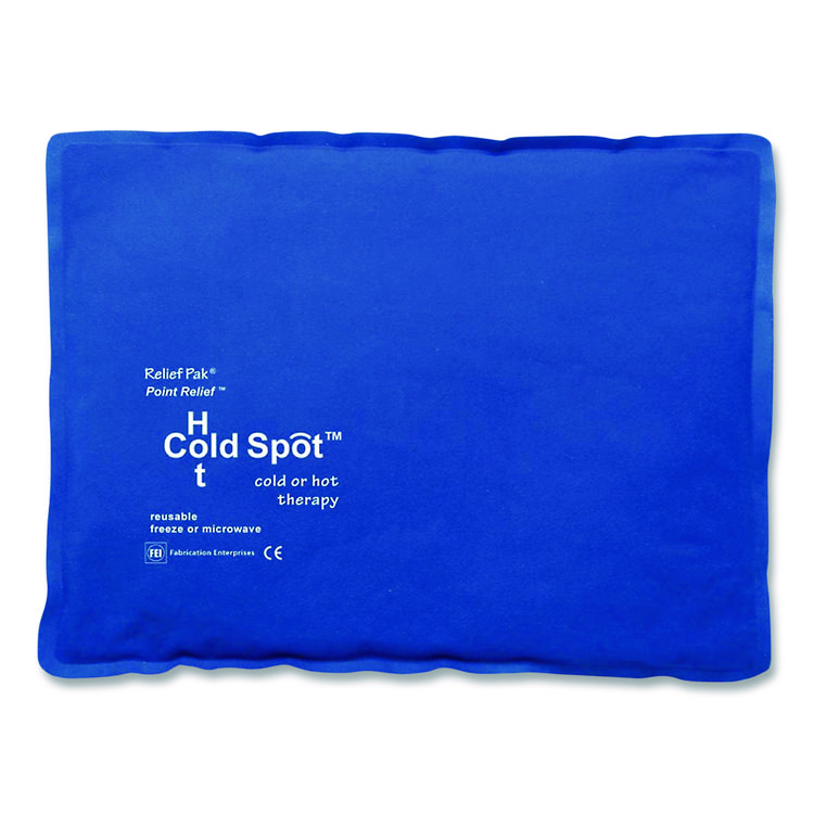 Relief Pak ColdSpot Reusable Cold Therapy Pack, 14 x 11, Blue Vinyl (FAE111000)