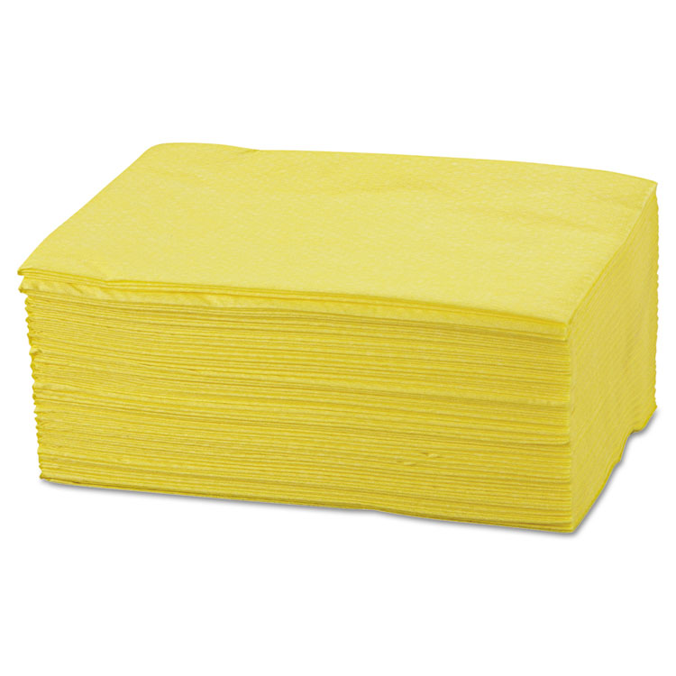Chix Masslinn Dust Cloths, 1-Ply, 24 x 40, Unscented, Yellow, 25/Bag, 10 Bags/Carton (CHI0214)