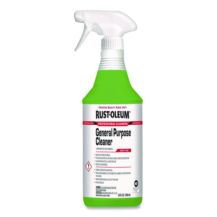 Rust-Oleum Professional General Purpose Cleaner, 32 oz Spray Bottle, 6/Carton (RST352264)