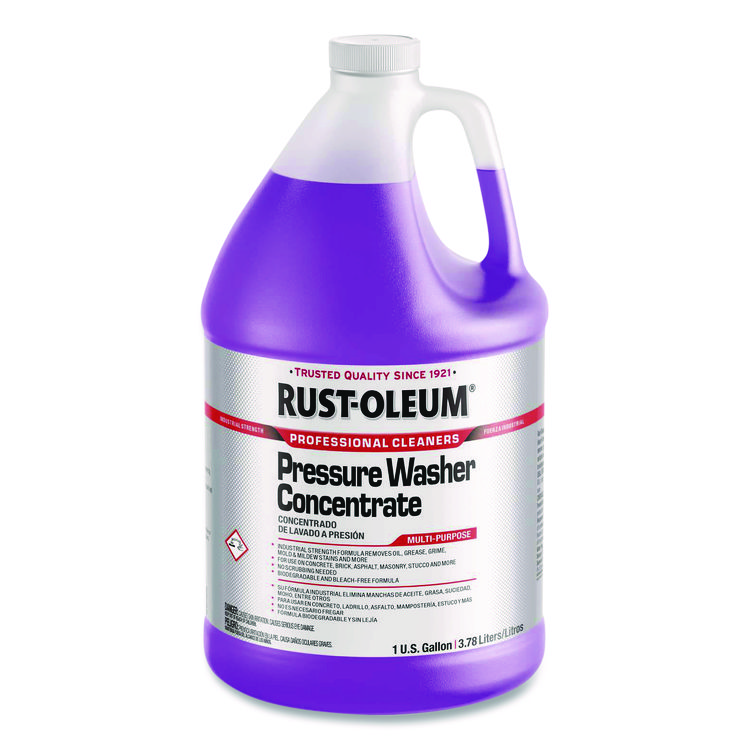 Rust-Oleum Professional Pressure Washer Concentrate Multi-Purpose, 1 gal Jug, 4/Carton (RST352251)