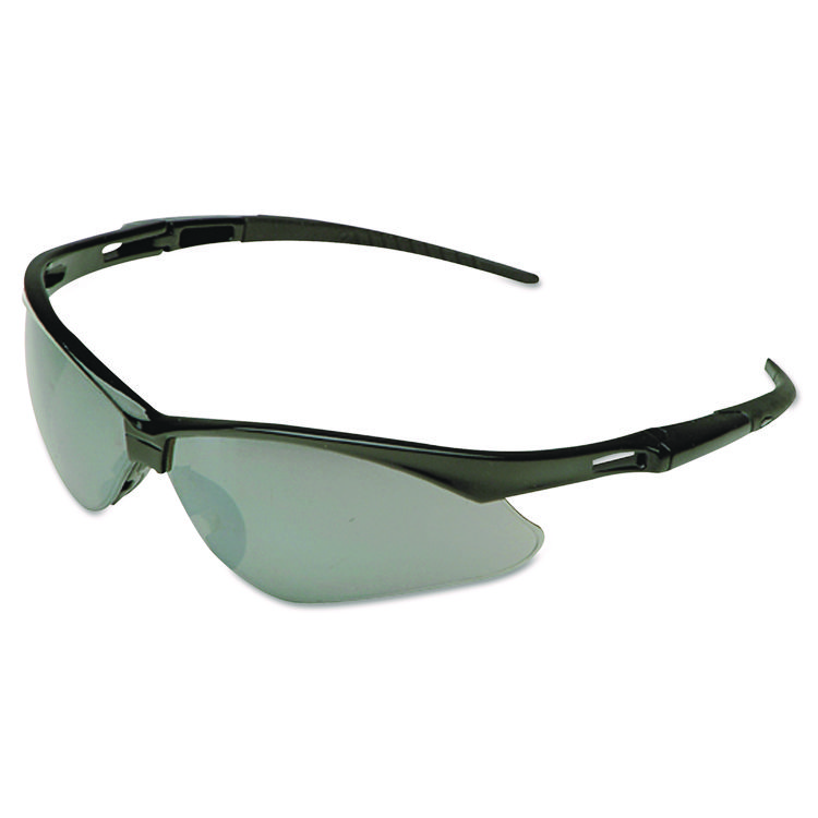 KleenGuard Nemesis Safety Glasses, Black Frame, Shade 3.0 IR/UV Lens (ANS25692)