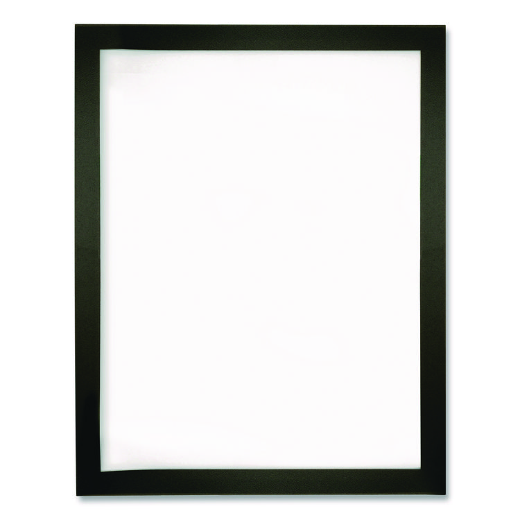 EXCELLO GLOBAL PRODUCTS Indoor Window Sign Holder, 8.5 x 11 Insert, Black Frame, 5/Pack (GPUSPLS8X11FMP)
