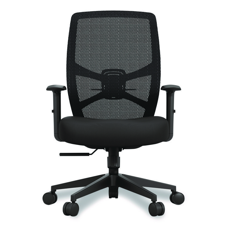 Tempur-Pedic by Raynor ProTask Executive Task Chair, Supports Up to 275 lb, 19.06" to 22.44" Seat Height, Black Seat/Back, Black Base (TMETPPROTASKBLK)