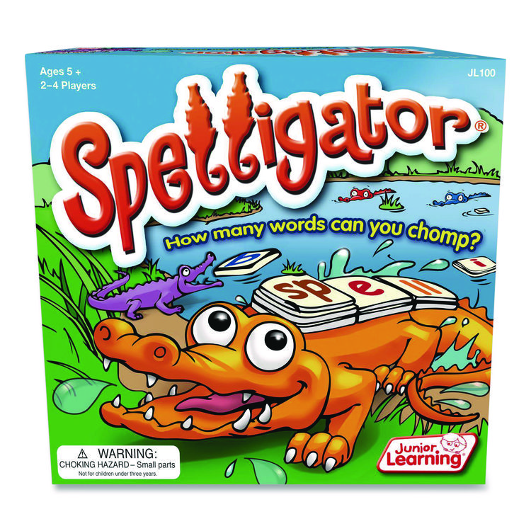 JUNIOR LEARNING Spelligator, Ages 5 to 10 (JRL100)