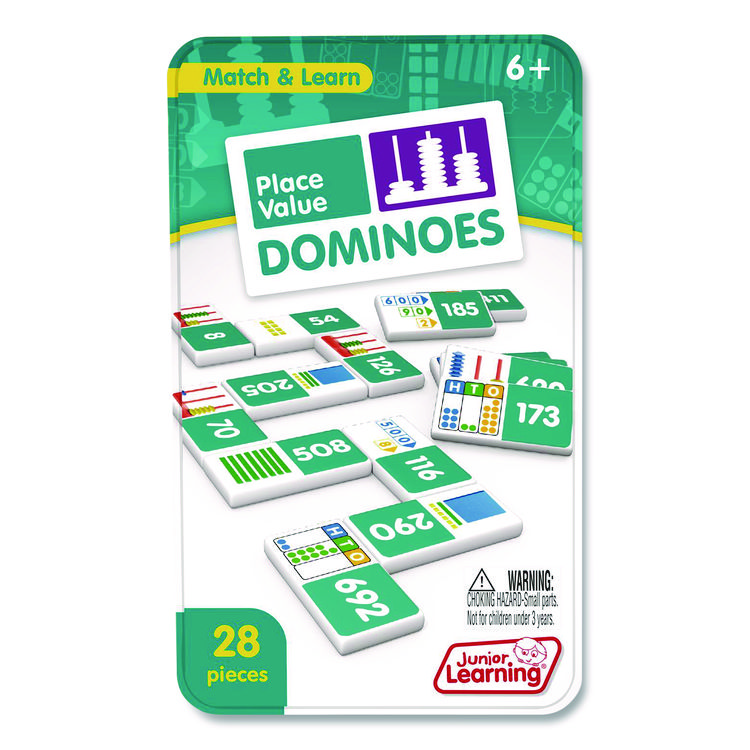 JUNIOR LEARNING Place Value Dominoes, Ages 6 to 12 (JRL489)