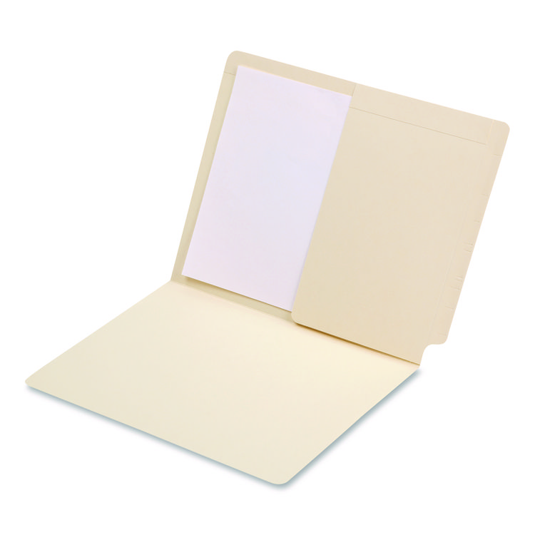 Medical Arts Press Manila End Tab Pocket Folder, Right Pocket, Straight Tabs, Letter Size, Manila, 50/Box (MAQ31526MAP)