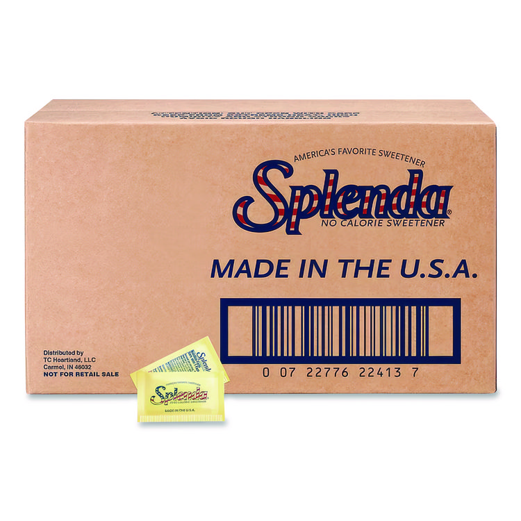 Splenda No Calorie Sweetener, 0.04 oz Packet, 400/Box, 5 Boxes/Carton (SNHMCN224137)