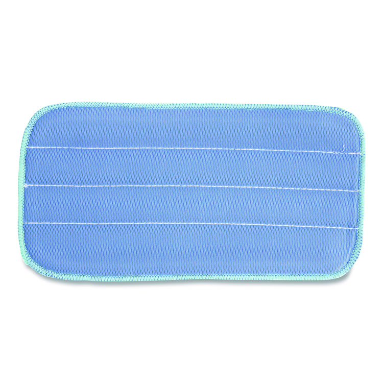 HOSPECO Microworks Flat Microfiber Specialty Pad, 11 x 5, Blue, Dozen (HOS2504SPHMFP11)