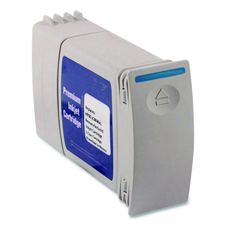 CLOVER IMAGING GROUP Remanufactured Cyan High-Yield Ink, Replacement for 80 (C4846A), 350 mL (CTGWH80C)