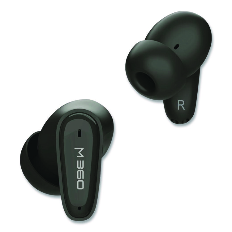 Morpheus 360 Nemesis True Wireless Earbuds, Black (MHSTW1800B)