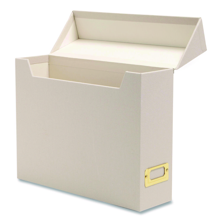 Smead Flip Top Box, Letter Files, 13 x 3.7 x 10, Beige (SMD70232)