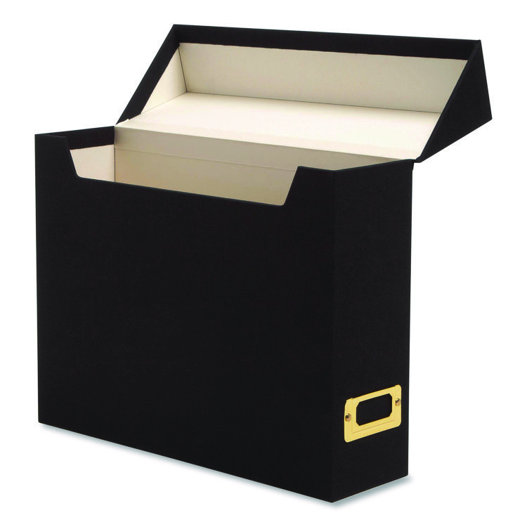 Smead Flip Top File Box, Letter Files, 13 x 3.7 x 10, Charcoal (SMD70233)