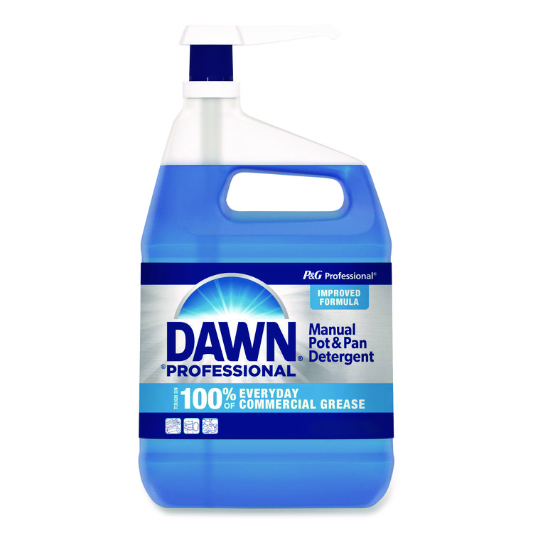 Dawn Professional Manual Pot and Pan Dish Detergent, 3.78 L Pump Bottle, 132/Pallet (PGC08309PL)
