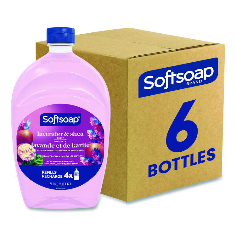Softsoap Liquid Hand Soap Refills, Lavender Scent, 6/Carton (CPCUS07151ACT)