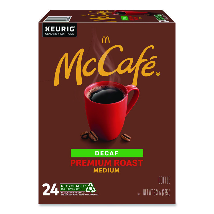 KEURIG DR PEPPER Premium Roast Decaf K-Cup, 24/BX (GMT7467)