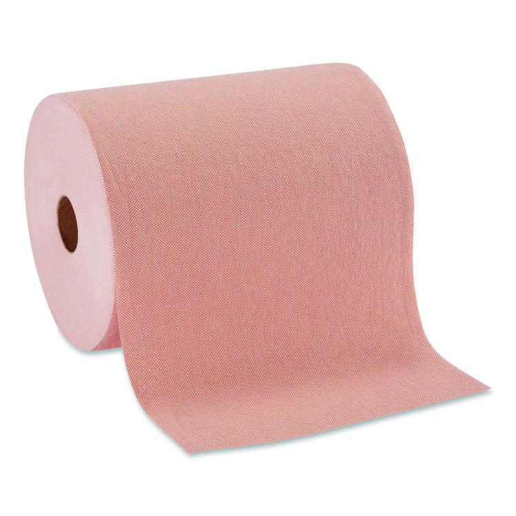 Brawny Professional goRag Premium All-Purpose DRC Roll Wipers, 10" x 250 ft, Orange, 6/Carton (GPC20067)