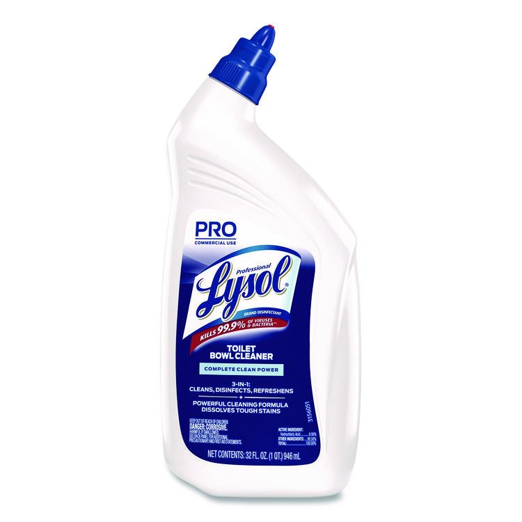 Professional LYSOL Brand Disinfectant Toilet Bowl Cleaner, 32 oz Bottle (RAC74278EA)