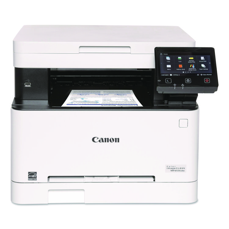 Canon imageCLASS MF653CDW Wireless Multifunction Laser Printer, Copy/Print/Scan (CNM5158C007)
